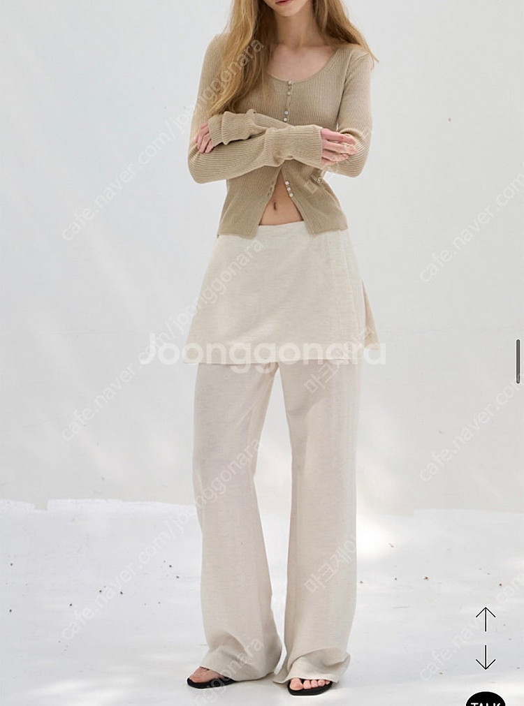 ods HAVE WRAP SLACKS 미듐--5