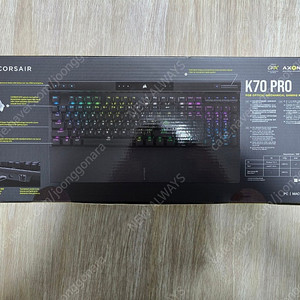 커세어 K70 RGB PRO 광적축 게이밍키보드 미개봉