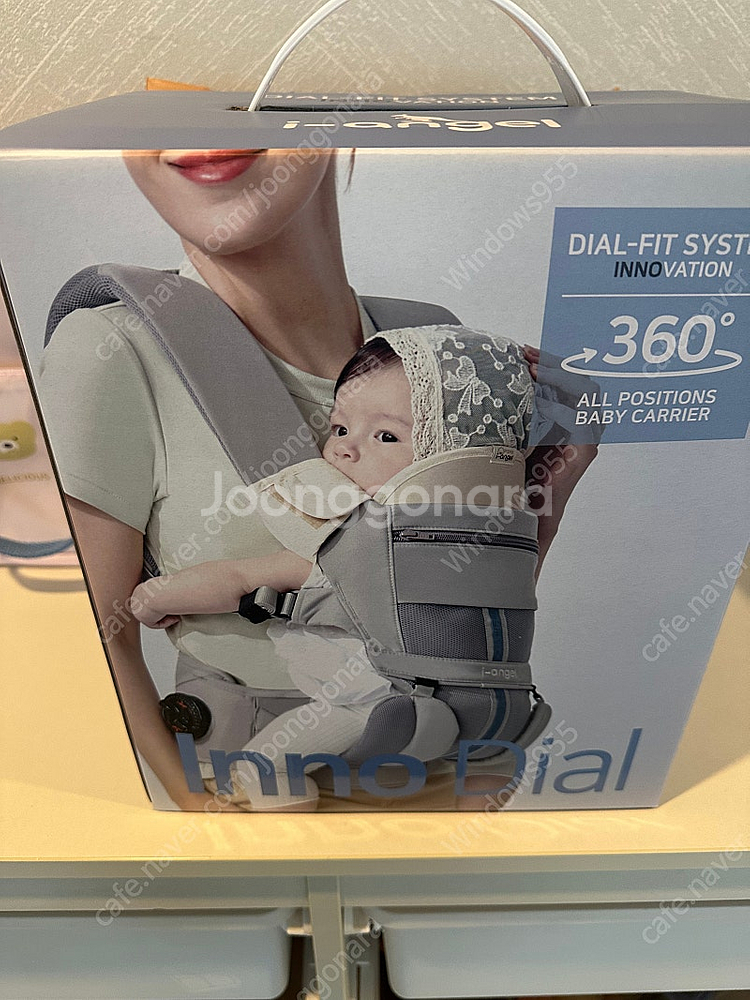 아이엔젤 이노 다이얼 아기띠 실버그레이 단순 개봉품--0