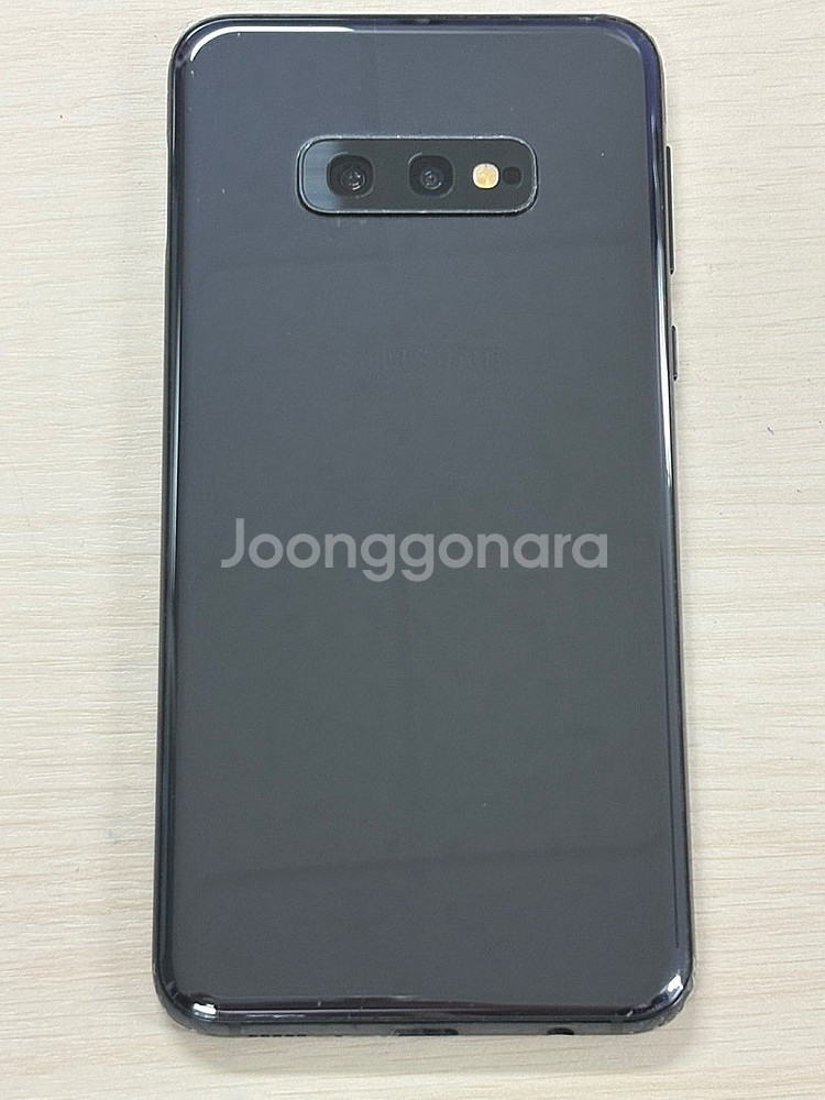 갤럭시 S10E 블랙색상 128용량 상태좋은 무잔상 단...--0