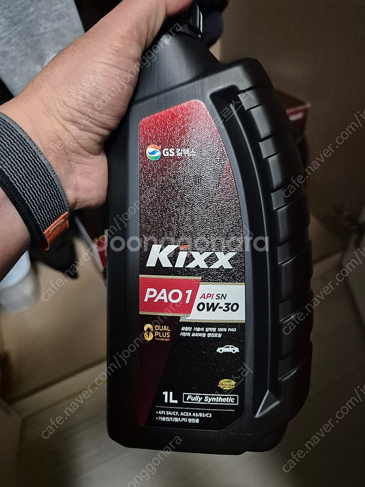 GS칼텍스 Kixx PAO1 0W-30 엔진오일 1L입...--0
