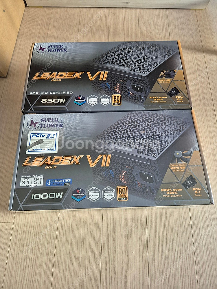 슈퍼플라워 LEADEX VII 850W골드ATX3.0--2