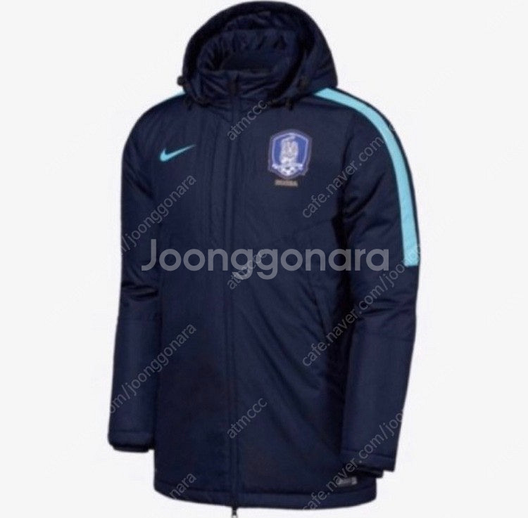 나이키 대한민국 국가대표 패딩 국대 선수용 미드필드자켓...--2