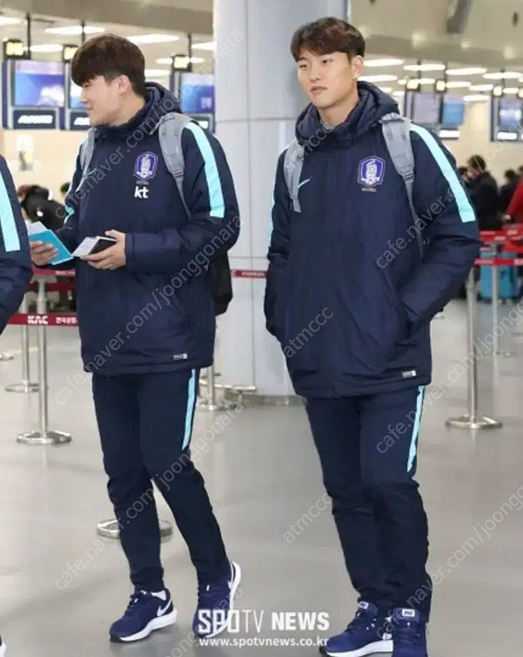 나이키 대한민국 국가대표 패딩 국대 선수용 미드필드자켓 M,L,XL,2XL사이즈 이미지