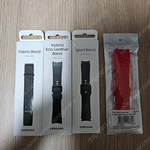 갤럭시 워치 스트랩 20mm M/L 미개봉 일괄 판매 합니다.