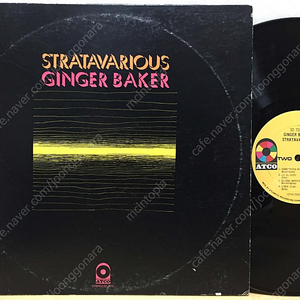 LP ; ginger baker - stratavarious 진저 베이커 엘피 음반 아프로비트 atrobeat