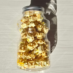 HMX Cheese 크림치즈 리니어 기계식 키보드 스위치 팝니다.