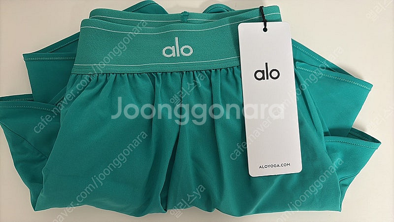 알로 매치포인트 쇼츠 반바지 그린 S 새상품--1