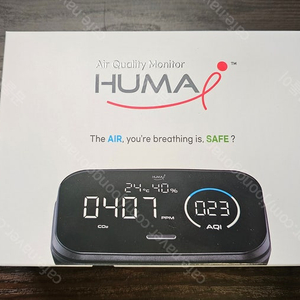휴마아이(Huma-i) 스마트 미세먼지 측정기(HI-300A) 미개봉 제품 판매합니다.
