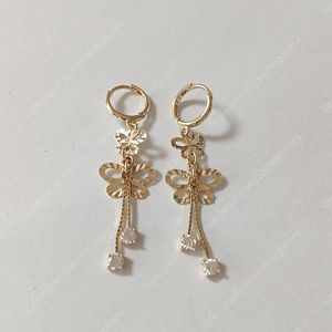 14k나비귀걸이 약2.39g