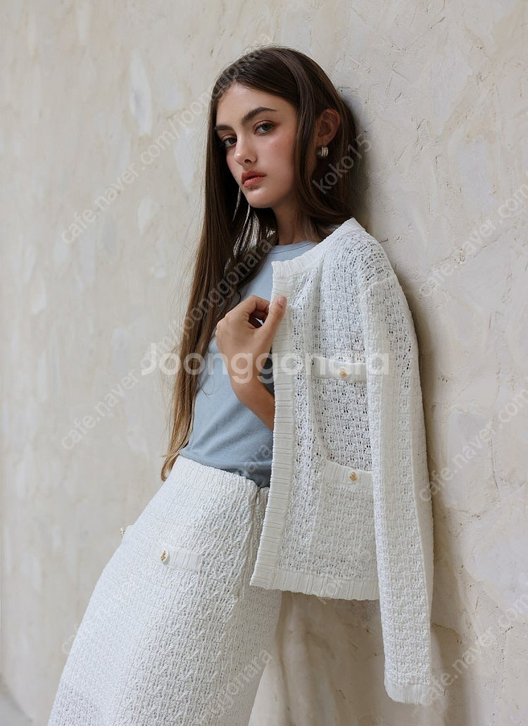 몽또또 레이스 가디건--0