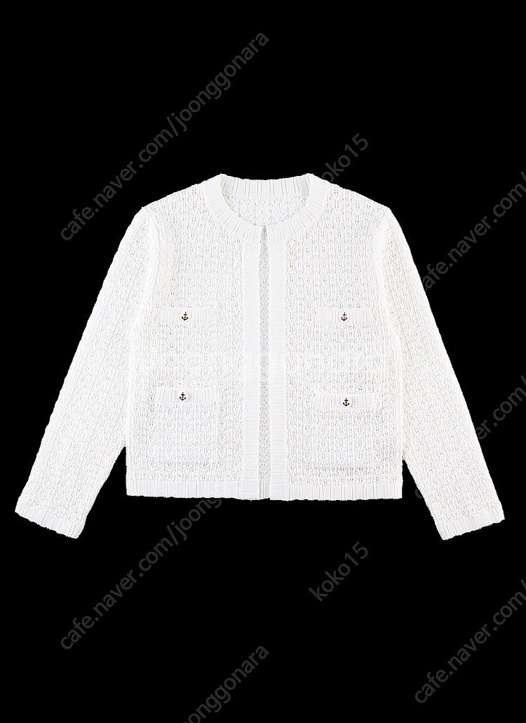 몽또또 레이스 가디건--5