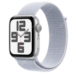 2024 애플워치 SE 2세대 44mm GPS 실버 미개봉