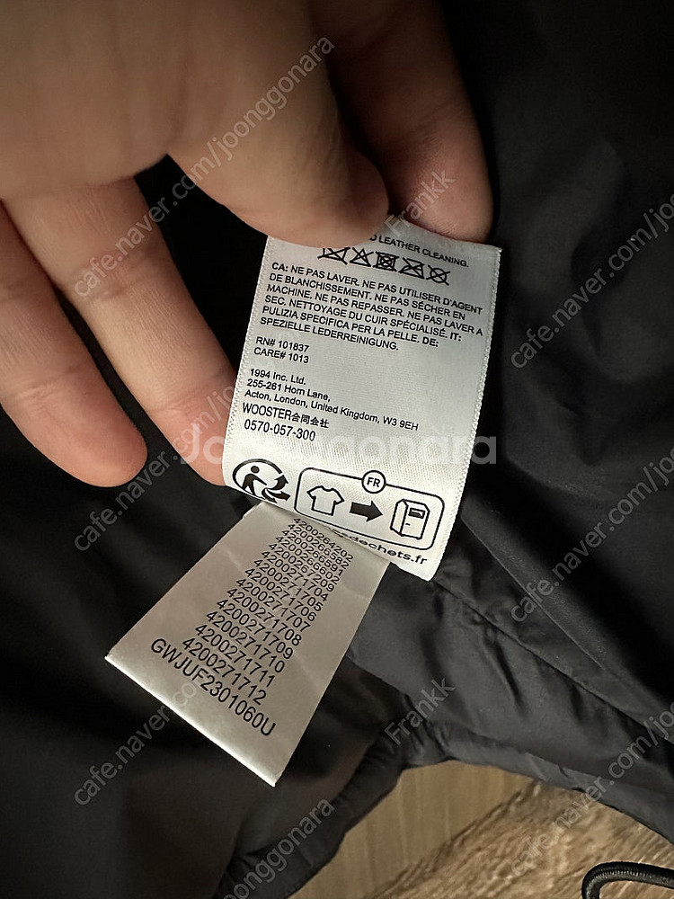 슈프림 X 노스페이스 / 23FW 스웨이드 눕시 - 블...--8