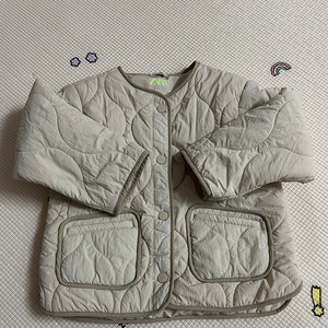 ZARA 자라키즈 누빔 자켓 2-3Y(98CM)
