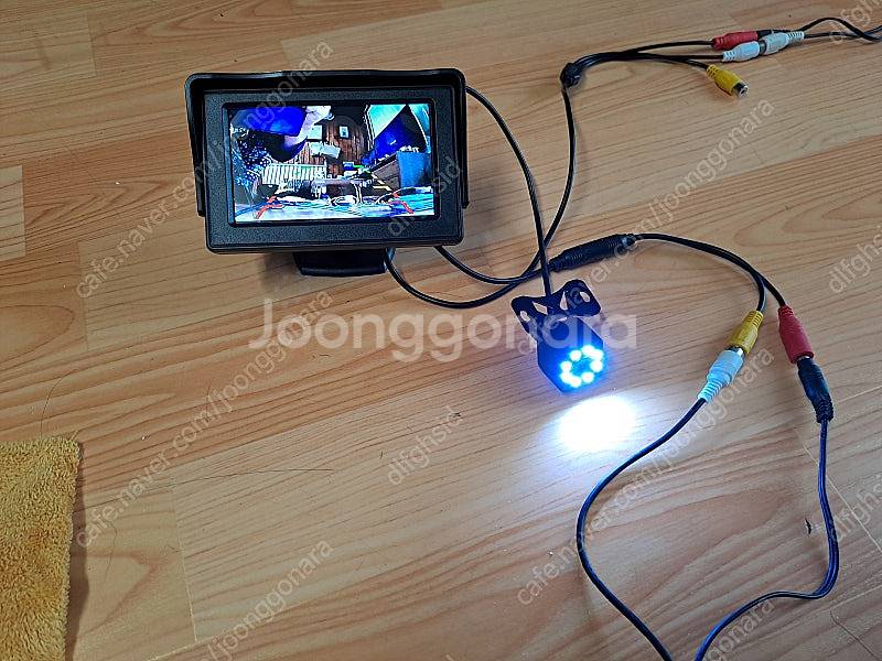 12V 후방카메라 + 모니터 셋트--0