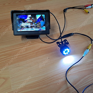 12V 후방카메라 + 모니터 셋트
