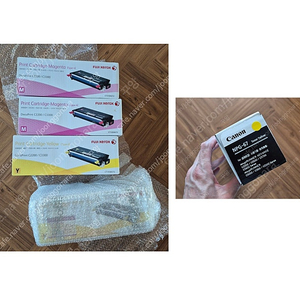 [미개봉 신품토너 5개 택포13만원] 케논NPG-67Y 후지제록스CT350672,CT350673,C3000,C3100,C3200,C3300,C3500,C3700,C3800,DPC2
