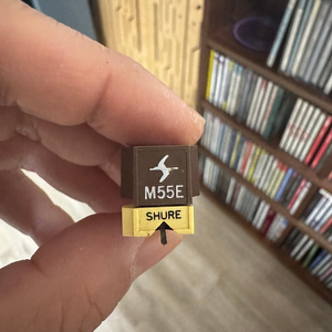 슈어 M55E (브라운) 검정글씨 바늘