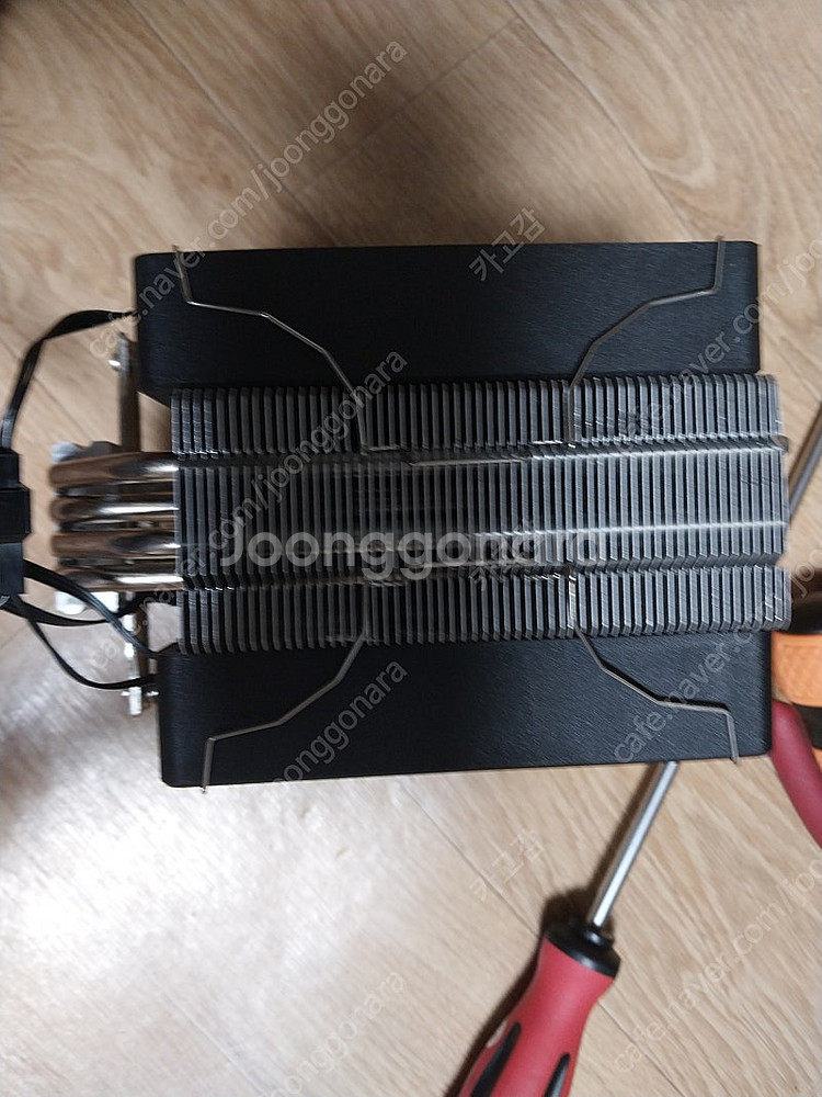 팔라딘400 cpu공랭쿨러 팬2개 팝니다. 택포--0
