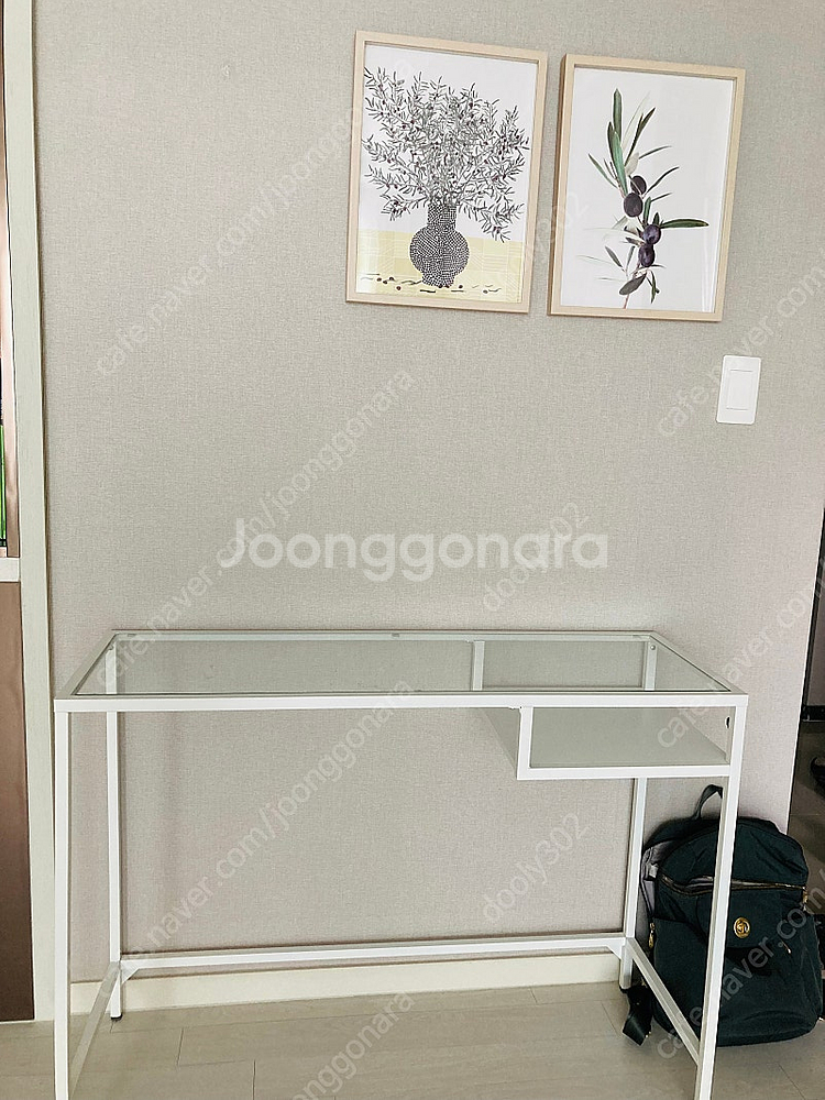 이케아 빗셰 노트북테이블--0
