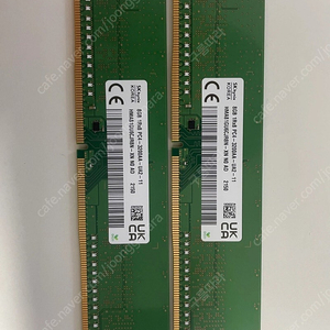SK하이닉스 DDR4 8GB 램 3200AA 2개(합 16GB)