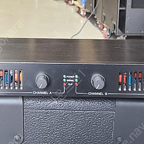((CHEVIN) A500 4옴 350W×2 1U 파워앰프