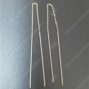 14k 12cm 트윗드롭 롱귀걸이 / 48,000원 (택포)