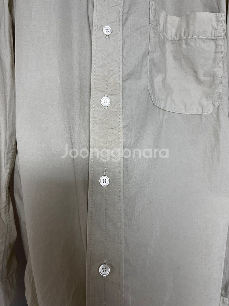[S] 르메르 레귤러 셔츠 팰리컨 그레이--3