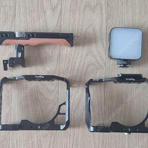 A7S3 스몰리그 케이지 및 핸들, 조명포함