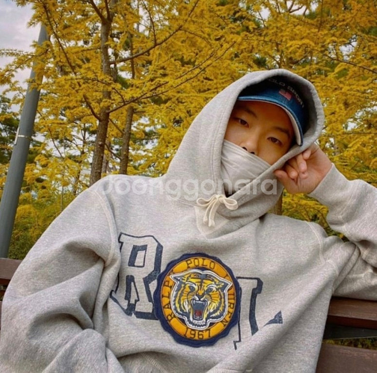 폴로 타이거 후드(류준열 후드) M 사이즈 팝니다--1