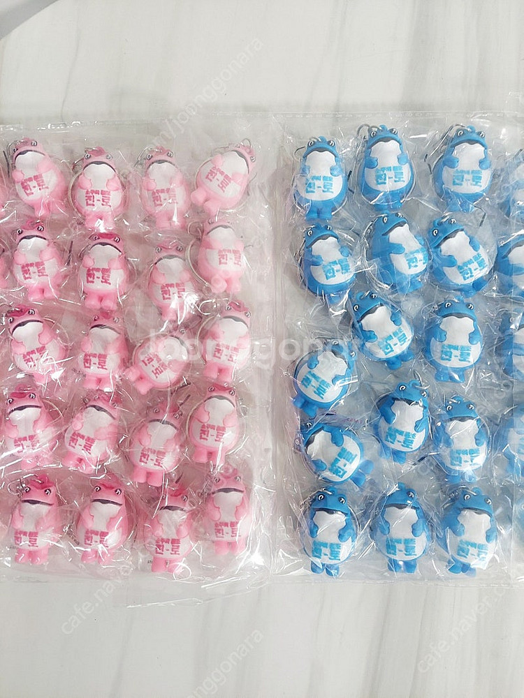[커플세트]진로두꺼비 미니 열쇠고리 4cm 키링껍 새상...--3