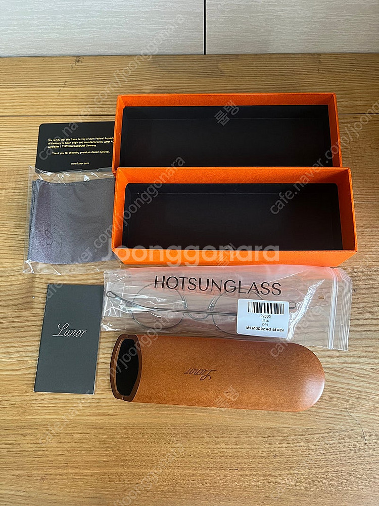 르노안경 M5 Mod 02 AG 엔틱골드 새제품--1