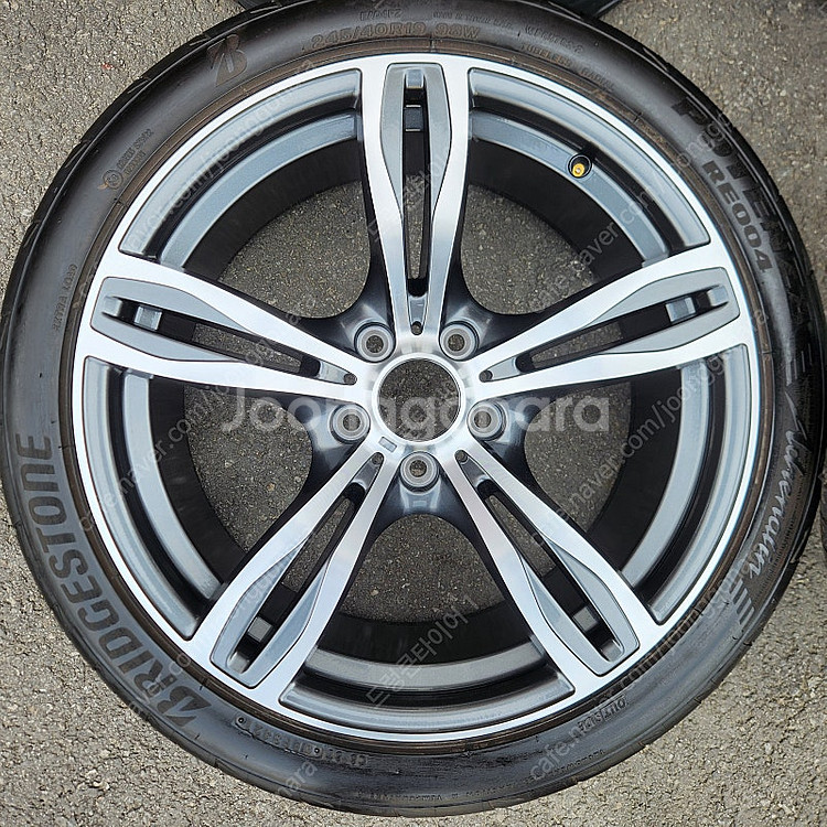 [판매] BMW F10 3GT 5시리즈 M5 스타일 19인치 휠타이어 세트 팝니다.--3