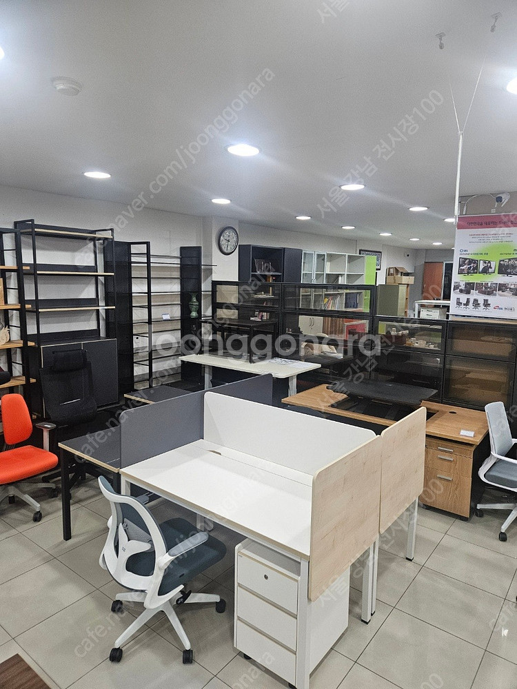 하이퍼스 강남논현동가구거리 FX-1 퍼시스 형태 사무실책상 사무용가구 중고책상 아르카책상--8