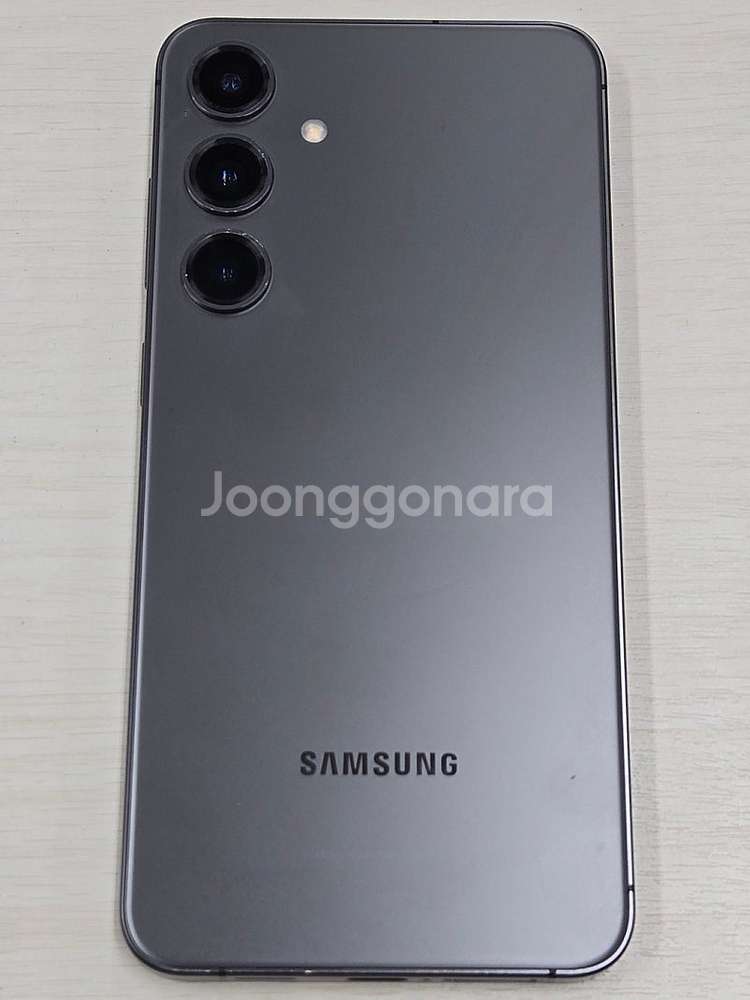 갤럭시 S24플러스 블랙색상 256용량 상태좋은 무잔상...--6