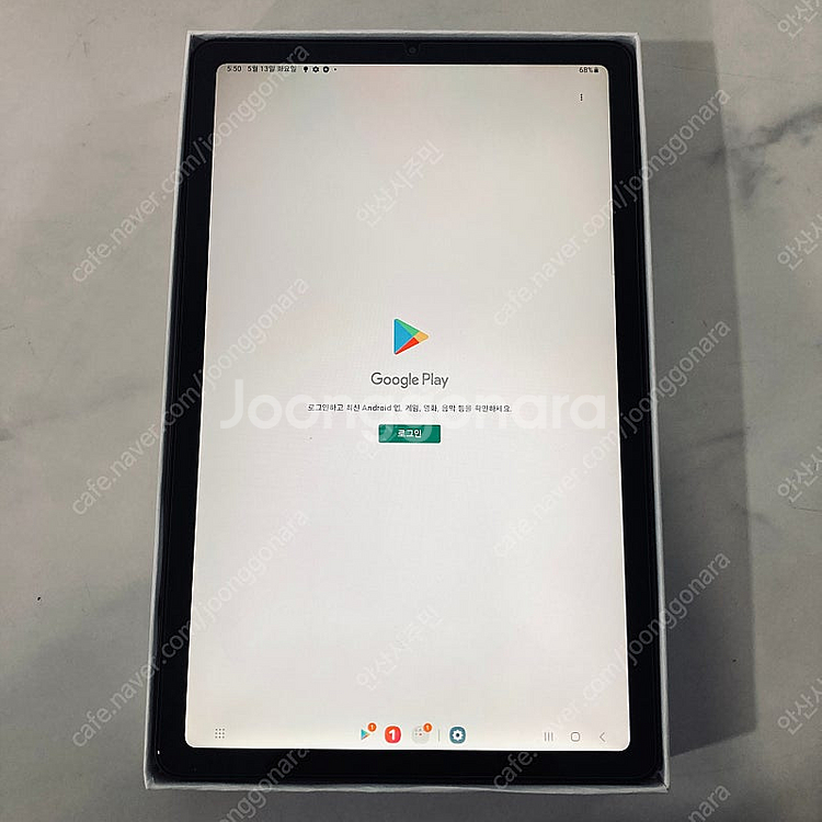 갤럭시 탭S6LITE 블랙 64기가 새폰급 풀박스 17...--3