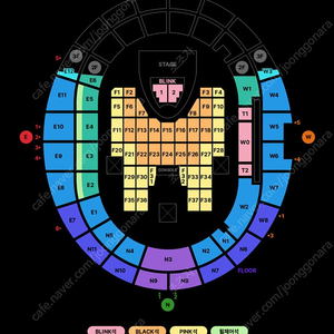 BLACKPINK演唱会穿梭套餐7.6（日）粉色座位, 블랙핑크 콘서트