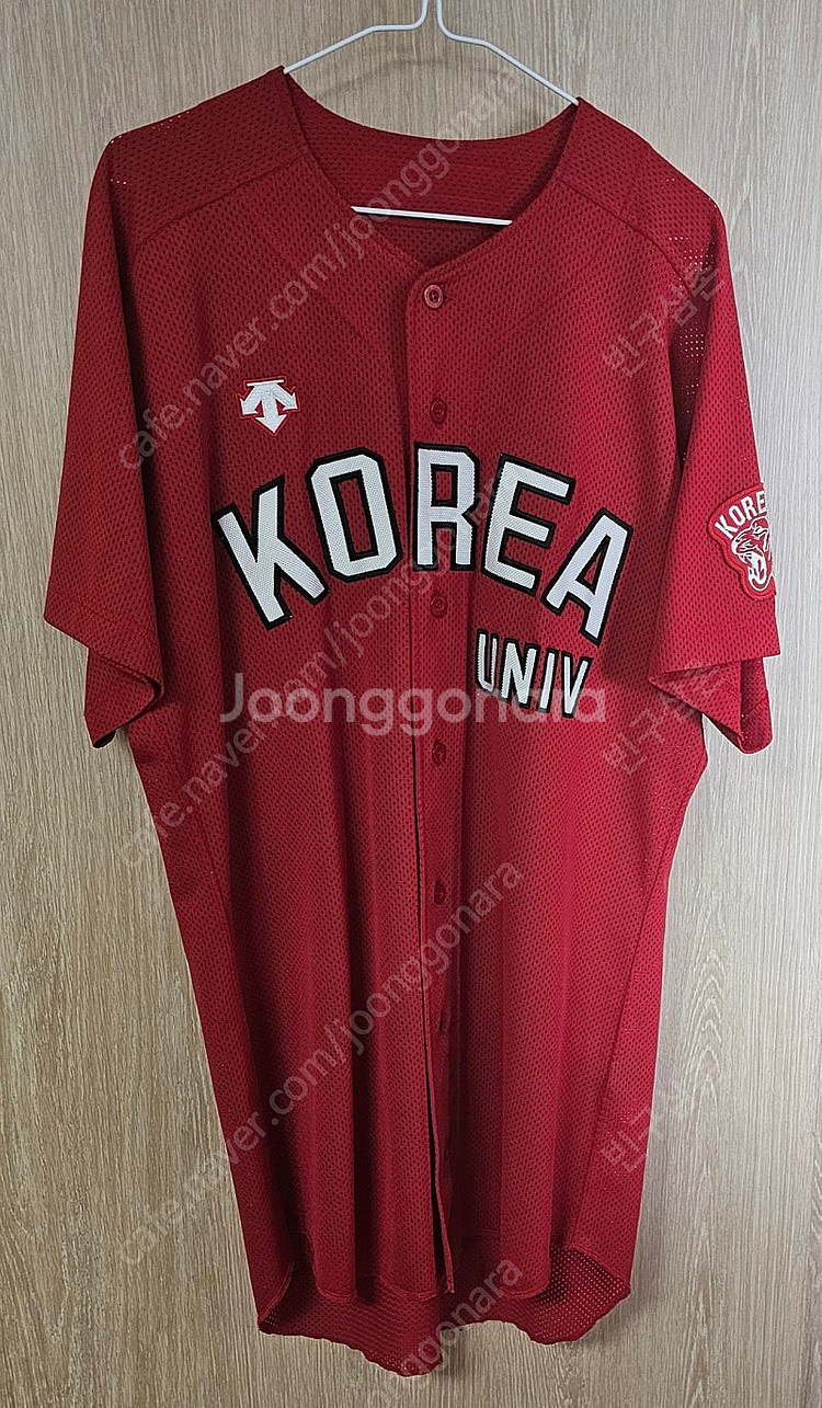 데상트 고려대학교 야구 유니폼--0