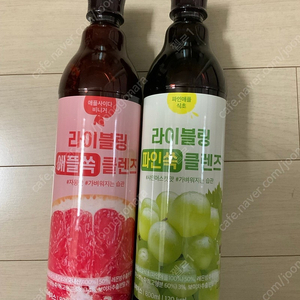 라이블링 애사비 애플쏙 클렌즈 대용량 자몽 샤인머스캣 파인쏙800ml
