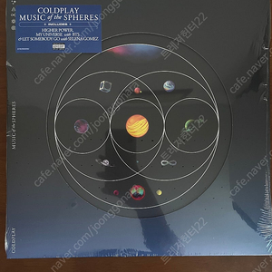 콜드플레이 music of spheres lp(설명필독)