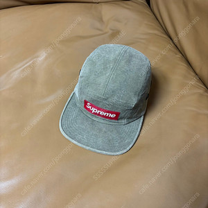 Supreme 슈프림 스톤워시드 올리브 캠프캡 모자 (Stone Washed Olive)