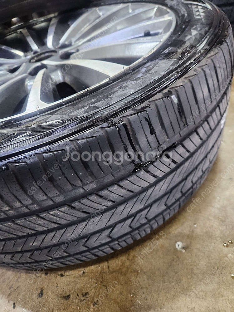 K7 18인치 휠 + 245/45 R18 타이어 세트 ...--1