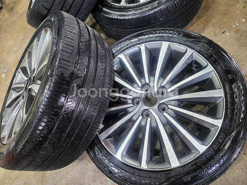 K7 18인치 휠 + 245/45 R18 타이어 세트 ...--5