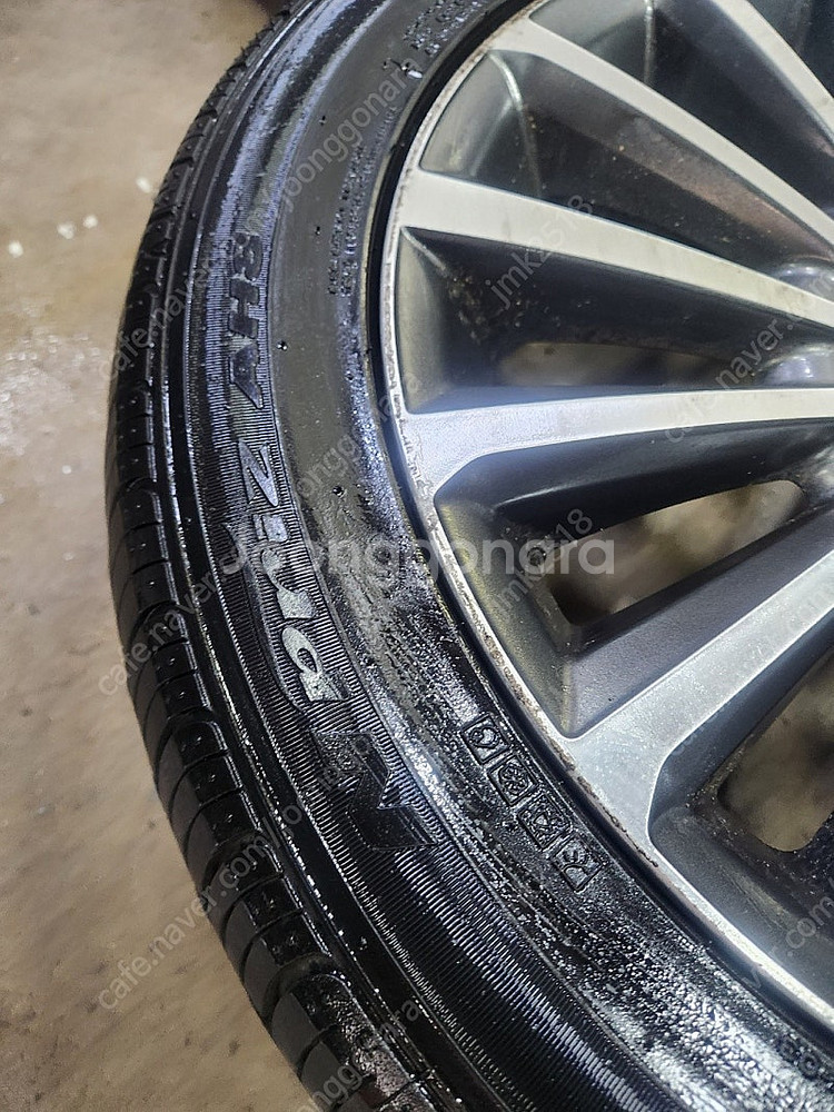 K7 18인치 휠 + 245/45 R18 타이어 세트 ...--7