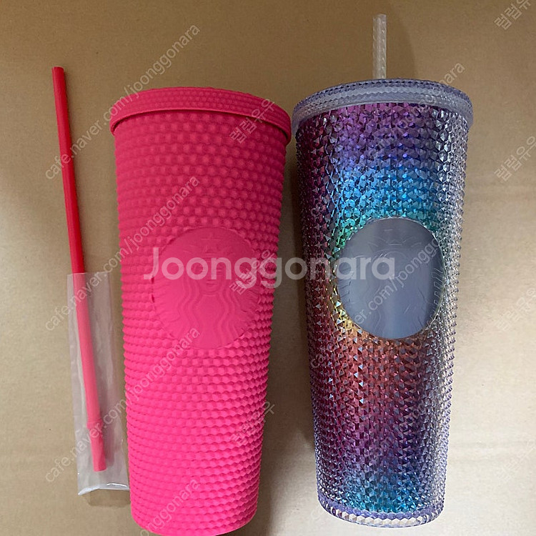 가격인하 택포 대만 스타벅스 지압 텀블러 루비핑크 + ...--0