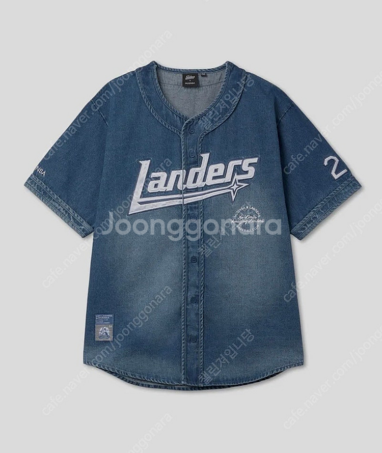 [S] 무신사 x SSG랜더스 24 데님저지 유니폼 새...--0