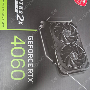 MSI RTX 4060 벤투스 2X 블랙 OC