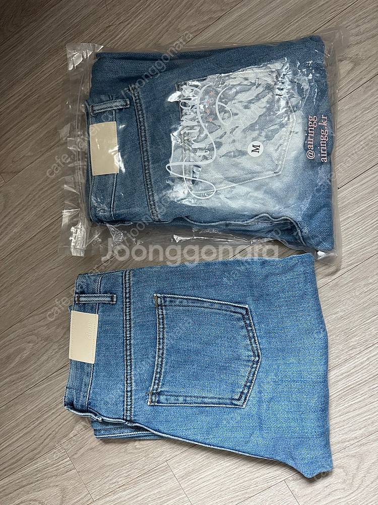 아이링마켓 루즈핏 스트레이트 데님, 유메르 닉데님, 제...--1