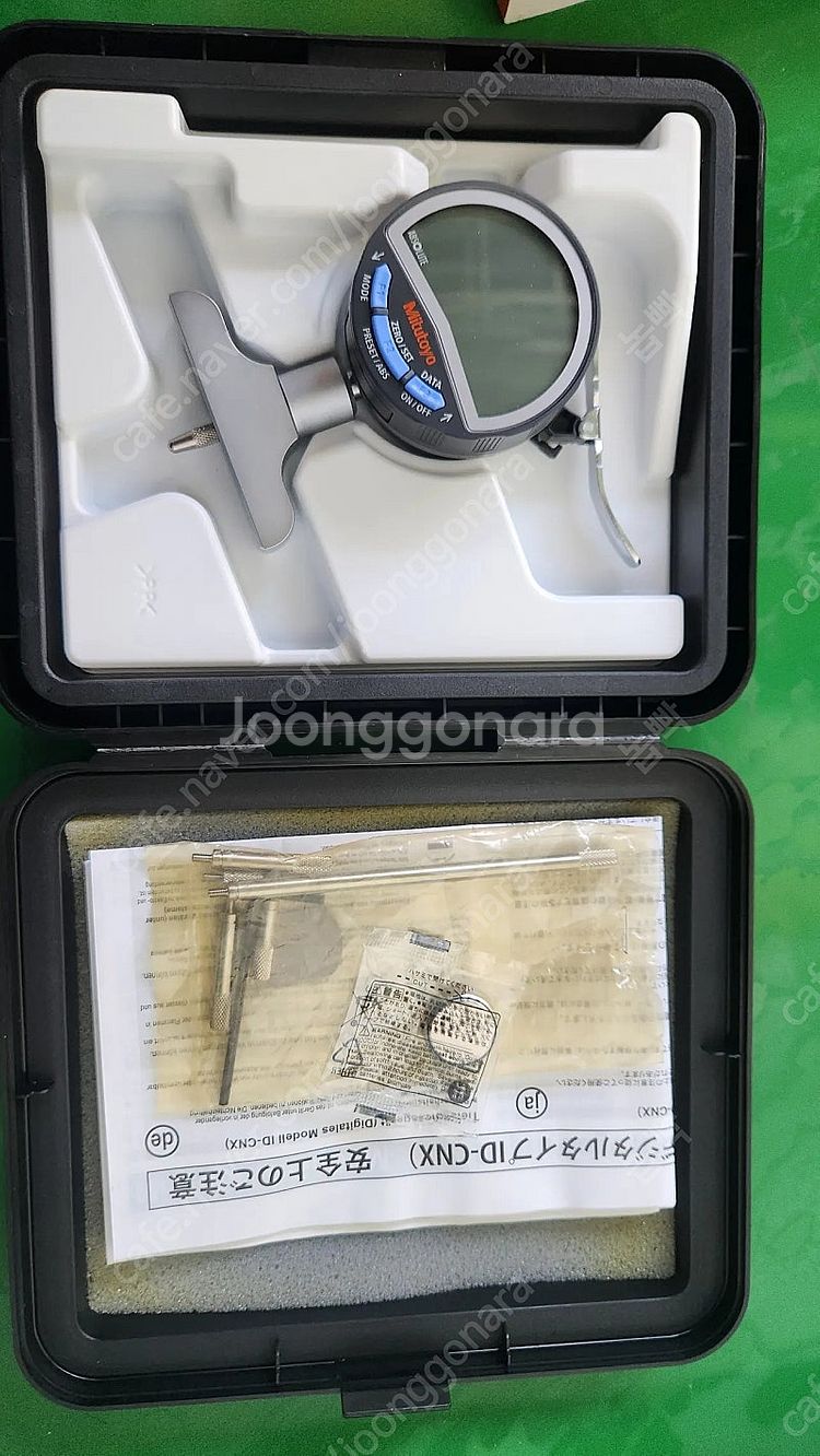 미츠토요 디지털 뎁스게이지 (547-211A) 신품 판...--0